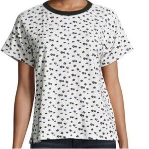 Rag & Bone Floral Tee Shirt - Size Medium